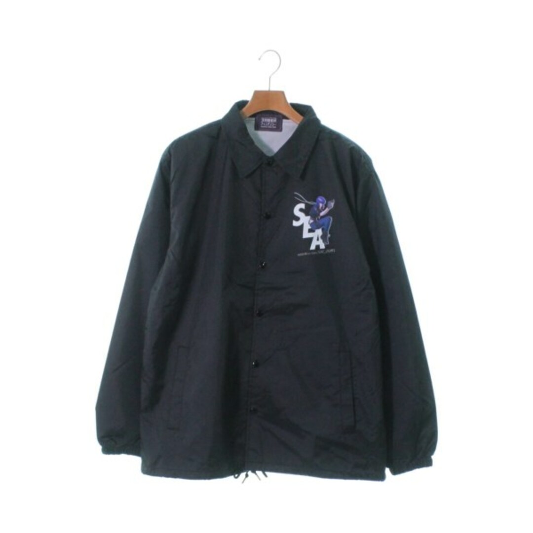 WIND AND SEA ウィンダンシー ブルゾン(その他) XL 黒 【古着】-
