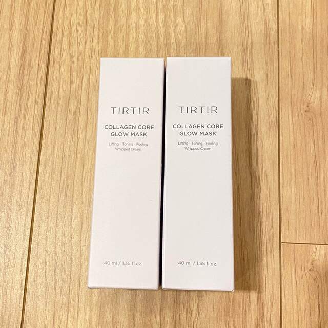 TIRTIR コラーゲンコアグローマスク40ml 2点 コスメ/美容のスキンケア/基礎化粧品(パック/フェイスマスク)の商品写真