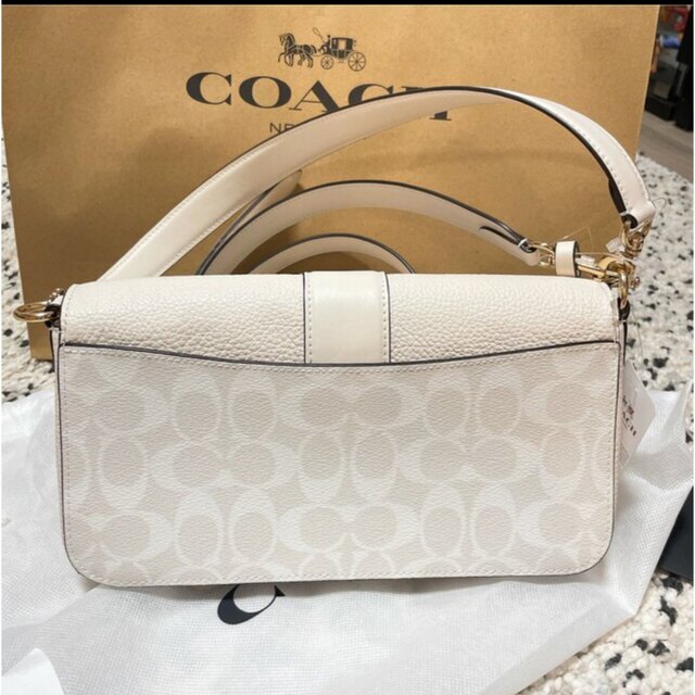 コーチ　COACH　GEORGIE ショルダーバッグ　白