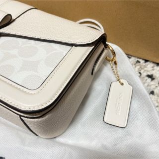 COACH コーチ COACH GEORGIE ショルダーバッグ 白 の通販 by