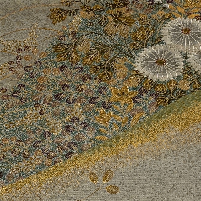 袋帯 美品 秀品 六通 正絹 【】 袋帯 美品 秀品 六通 正絹 【】