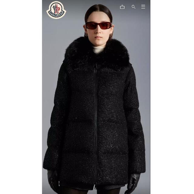 ブランド雑貨総合 Drawer - 今季モンクレールダウンコート黒moncler