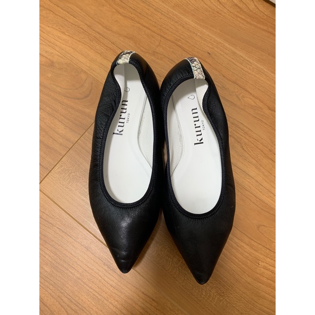 kurun Water proofs smooth black レディースの靴/シューズ(レインブーツ/長靴)の商品写真