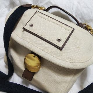 【新品・未使用】MARC JACOBS ショルダーバッグコットン レディース