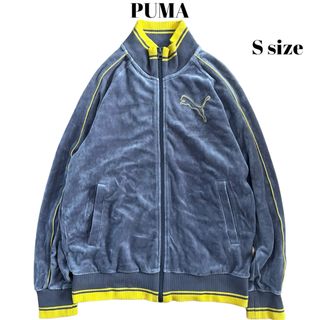 プーマ(PUMA)の00’ PUMA トラックジャケット ベロア ワンポイント グランジ Y2K(ジャージ)