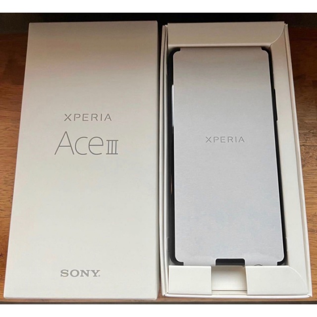 Xperia ace III ブラック Y!mobile版 使用未使用