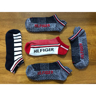 トミーヒルフィガー(TOMMY HILFIGER)の新品トミーヒルフィガーTOMMY HILFIGERレディース5足セット211(ソックス)