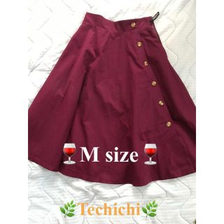 テチチ(Techichi)の最安値💐テチチ💐Aラインスカート　M size(ひざ丈スカート)