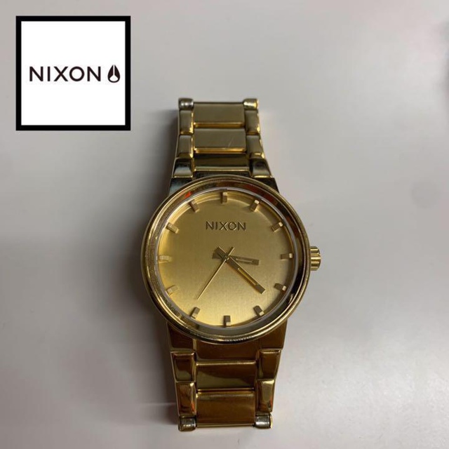 # NIXON ニクソン キャノン Canon 時計 ゴールド 腕時計 ウォッチ