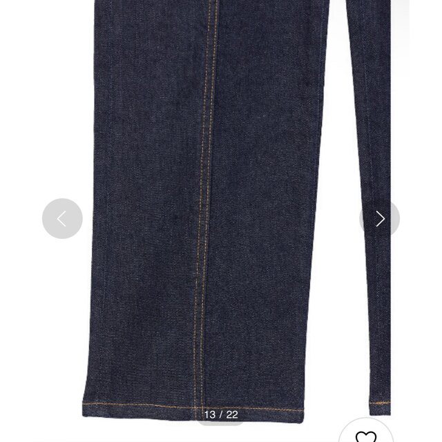 Ameri VINTAGE(アメリヴィンテージ)のAMERI V NECK DENIM JUMPSUIT レディースのパンツ(サロペット/オーバーオール)の商品写真