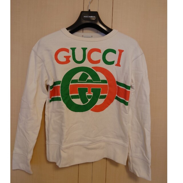 Gucci(グッチ)のコロン様専用　グッチ　トレーナー　サイズ10 レディースのトップス(トレーナー/スウェット)の商品写真