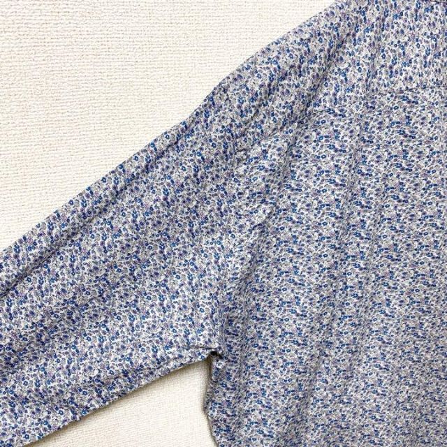 natuRAL vintage(ナチュラルヴィンテージ)のシャツ　長袖　花柄　総柄　太アーム　XL コットン　古着 メンズのトップス(シャツ)の商品写真