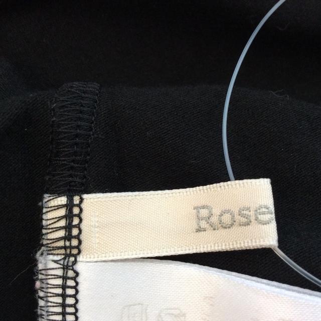 Rose Tiara(ローズティアラ)のローズティアラ 長袖カットソー 46 XL - 黒 レディースのトップス(カットソー(長袖/七分))の商品写真