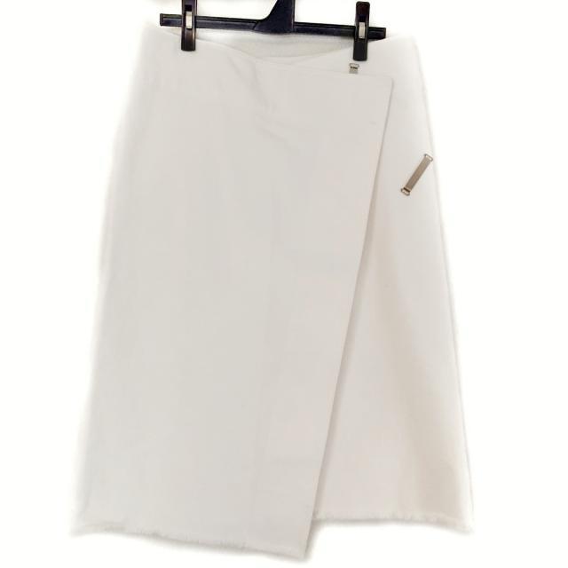 セリーヌ 巻きスカート サイズ36 S - 白