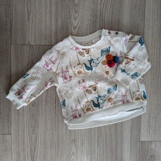 ザラキッズ(ZARA KIDS)のザラ　ZARA　トレーナー　70 74 80(トレーナー)