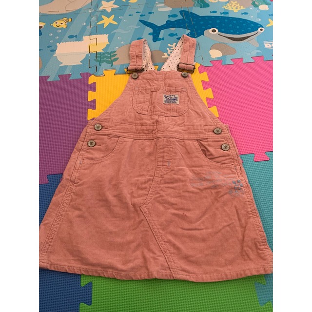 BREEZE(ブリーズ)のBREEZE120オーバーオール キッズ/ベビー/マタニティのキッズ服女の子用(90cm~)(ワンピース)の商品写真