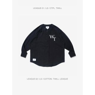 ダブルタップス(W)taps)のwtaps LEAGUE 02 LS COTTON ブラック L(シャツ)