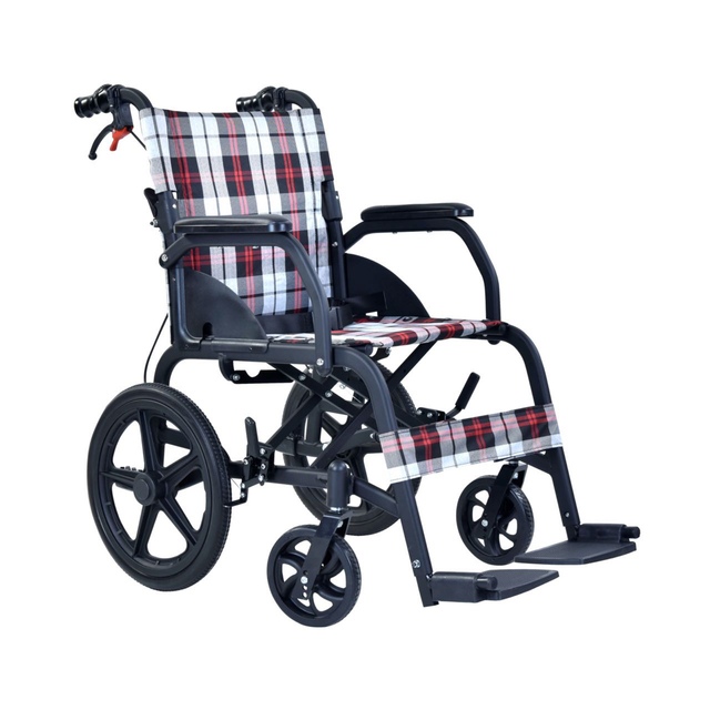 車椅子 介助型 アルミ製 折りたたみ 車イス 介助用 (CP-30A6N)