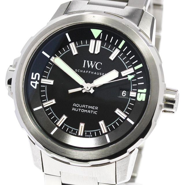 ★箱・保証書付き【IWC SCHAFFHAUSEN】IWC アクアタイマー 2000メーターズ デイト IW329101 自動巻き メンズ 【2210】