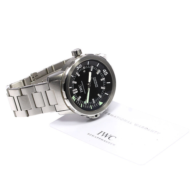 IWC(インターナショナルウォッチカンパニー)の★保証書付き【IWC SCHAFFHAUSEN】IWC アクアタイマー デイト IW329001 自動巻き メンズ_712958 メンズの時計(腕時計(アナログ))の商品写真