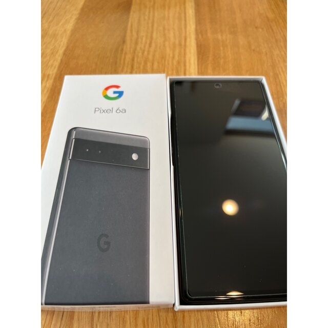 Google Pixel(グーグルピクセル)のGoogle Pixel 6a ケーブル　ケース　ガラスフィルム付き スマホ/家電/カメラのスマートフォン/携帯電話(スマートフォン本体)の商品写真