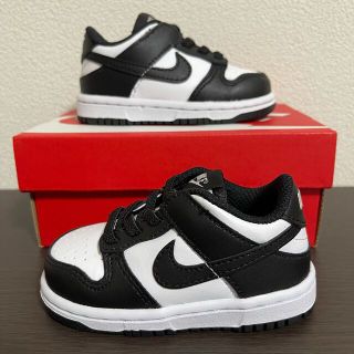 ナイキ(NIKE)の新品！NIKE TD DUNK LOW Panda Black(スニーカー)