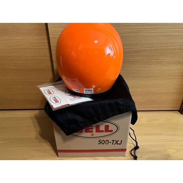 BELL 500-TXJ ジェットヘルメット オレンジ XL 新品