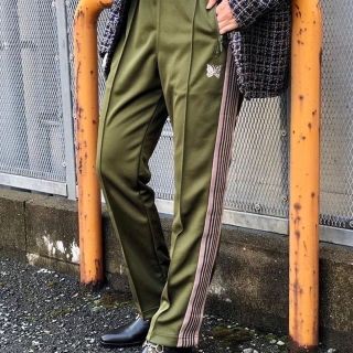 Needles - 20AW Needles トラックパンツ S オリーブ 美品