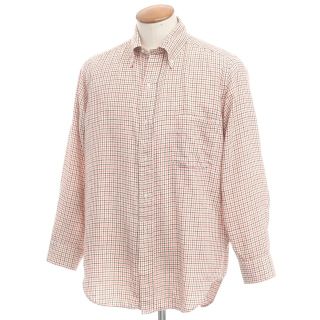 ブルックスブラザース(Brooks Brothers)の【中古】ブルックスブラザーズ Brooks Brothers ウールコットン チェック BDシャツ【サイズ15 1/2】【メンズ】(シャツ)