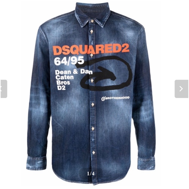 DSQUARED2 - DSQUARED2大人気デニムシャツ