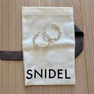 スナイデル(SNIDEL)のスナイデル♡snidel♡バロックパールフープピアス(ピアス)