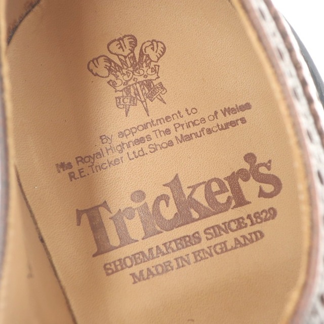 中古】【未使用】トリッカーズ Tricker's バートン 型押しレザー ドレスシューズ【サイズ7 1/2】【メンズ】の通販 by Ritaglio  libro リタリオリブロ｜ラクマ