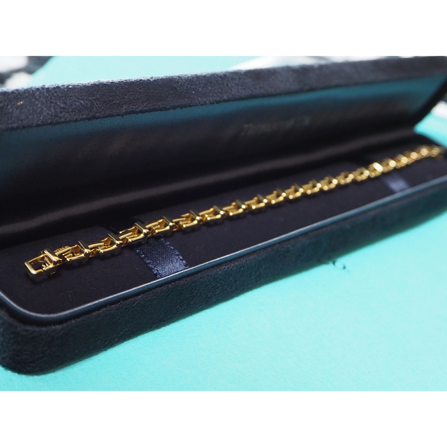 Tiffany & Co. - Tiffany ティファニー Tチェーン ナローブレス Tiffany & Co. - Tiffany ティファニー Tチェーン ナローブレス