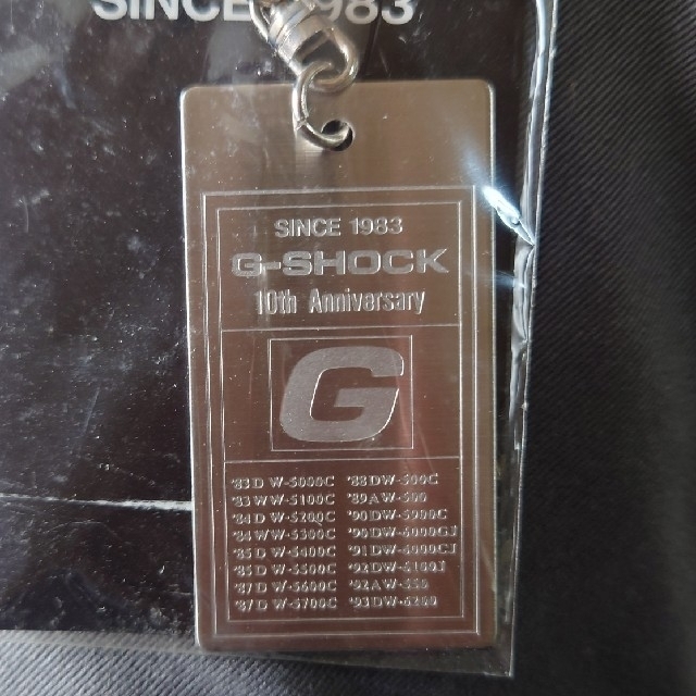 G-SHOCK(ジーショック)のG-SHOCK　10周年　キーホルダー メンズのファッション小物(キーホルダー)の商品写真