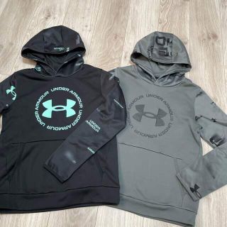 アンダーアーマー(UNDER ARMOUR)のアンダーアーマー　ストレッチスウェットパーカー(Tシャツ/カットソー)