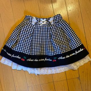 アクシーズファム(axes femme)のアクシーズファム　キッズ　110(s)サイズ(スカート)