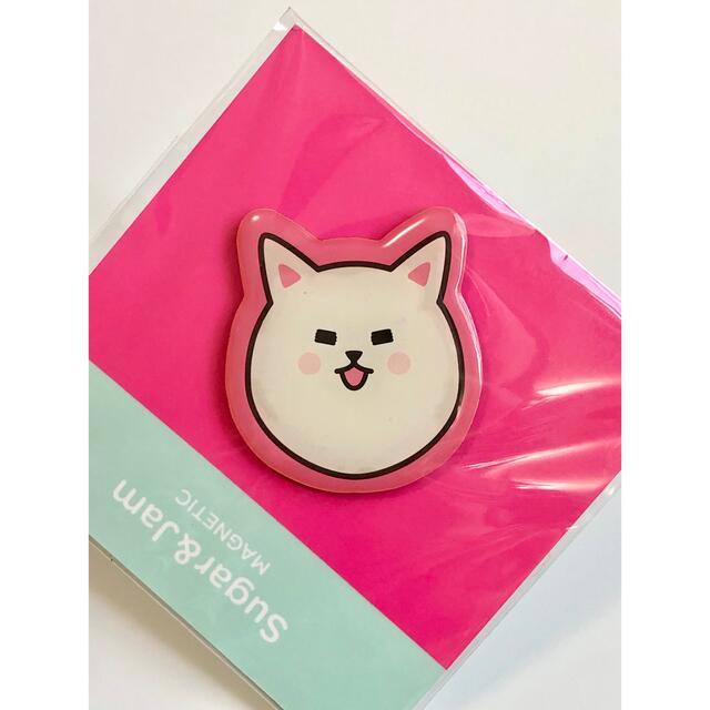 ETUDE HOUSE(エチュードハウス)の【非売品】Sugar & Jam マグネット 猫 エチュードハウス ノベルティ インテリア/住まい/日用品の文房具(その他)の商品写真