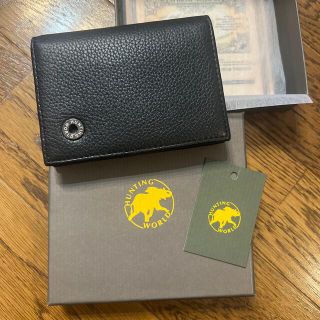 HUNTING WORLD - 大幅値下げ‼︎HUNTING WORLD 名刺入れ ブラックの通販 ...
