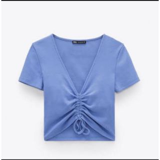 ザラ(ZARA)のzaraトップス(カットソー(半袖/袖なし))