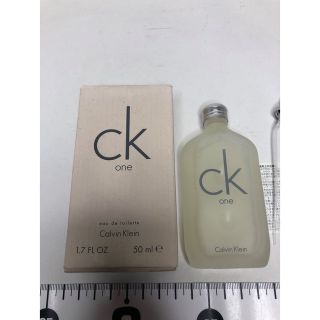 カルバンクライン(Calvin Klein)の【新品】CK ONE 50ml 香水　(香水(男性用))