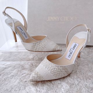 ジミーチュウ(JIMMY CHOO)のジミーチュウ  JIMMY CHOO パンプス　ハイヒール　サンダル　靴　美品(バレエシューズ)