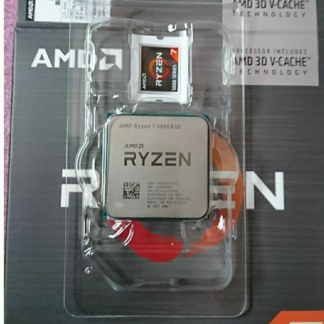 PC/タブレットAMD RYZEN 7 5800X3D