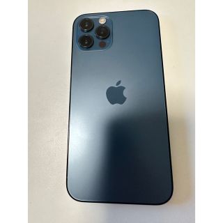 アイフォーン(iPhone)のiPhone 12 pro パシフィックブルー 256 GB au(スマートフォン本体)