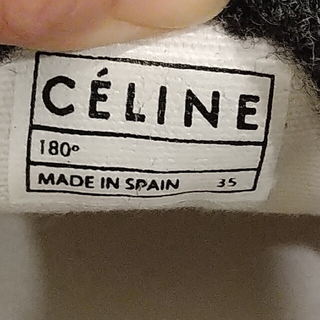 celine(セリーヌ)のcelineセリーヌ フィービー ウール スニーカー 35 レディースの靴/シューズ(スニーカー)の商品写真