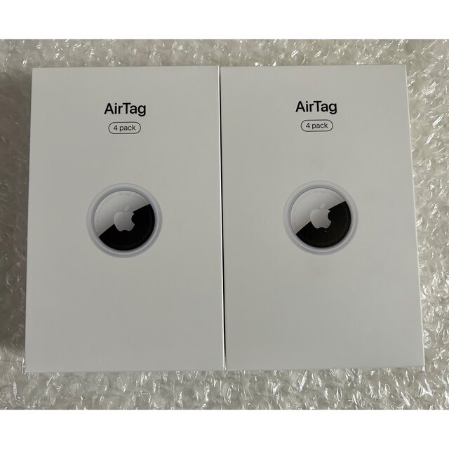 Apple製　airtag 4個入　新品未開封