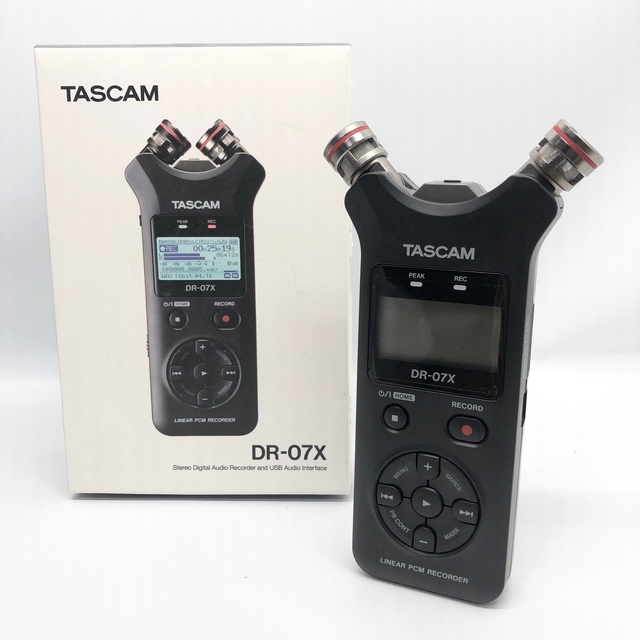 TASCAM タスカム リニアPCMレコーダー DR-07X 独創的 9000円 www.gold