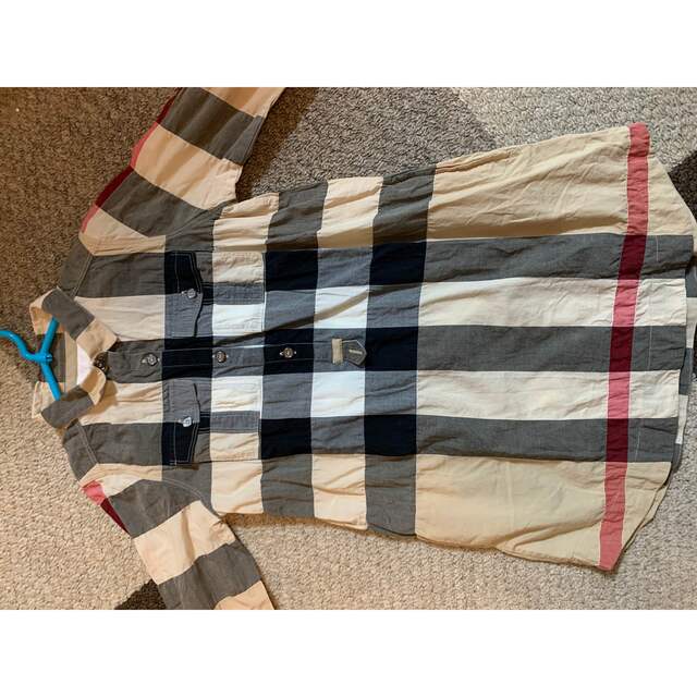 BURBERRY(バーバリー)のバーバリーチルドレン　6y 116 シャツワンピース キッズ/ベビー/マタニティのキッズ服女の子用(90cm~)(ワンピース)の商品写真