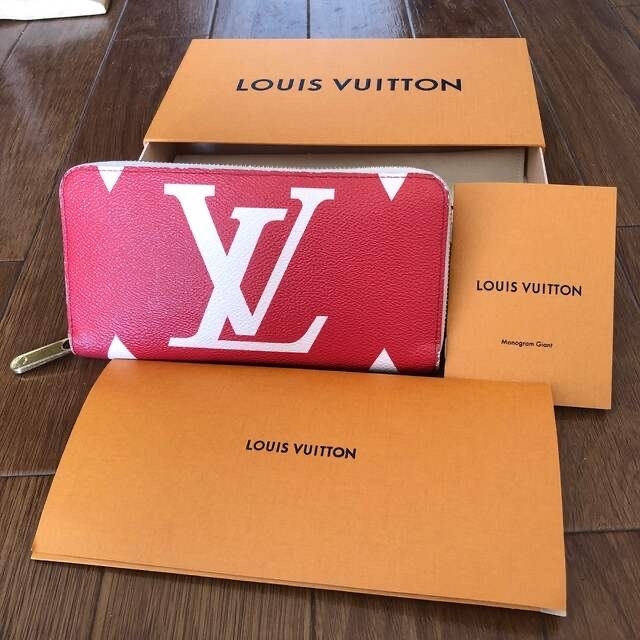 国内発送 LOUIS VUITTON - ジャイアントモノグラム 長財布 財布