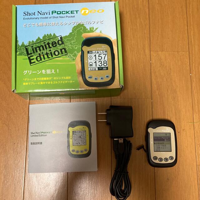 正規逆輸入品 ショットナビ Shot Navi Pocket neo