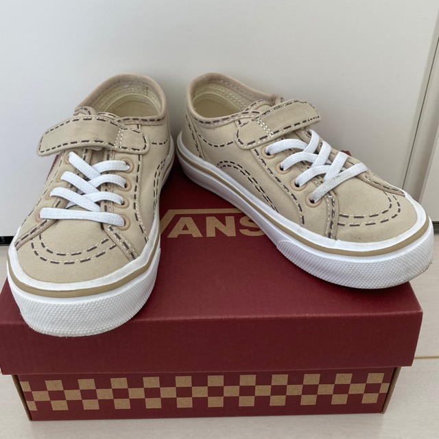 VANS(ヴァンズ)のvans ヴァンズ キッズ UNION ユニオン ベージュ 19cm キッズ/ベビー/マタニティのキッズ靴/シューズ(15cm~)(スニーカー)の商品写真